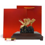 Tùng Hạc Diên Niên Dát Vàng 24K (Mẫu 1)