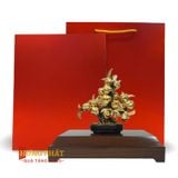 Cây Đào Trường Thọ Dát Vàng 24K