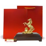 Ngựa Tài Lộc Dát Vàng 24K (Mẫu 1)