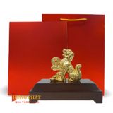 Tuất Phú Quý Dát Vàng 24K (Mẫu 2)