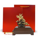 Tùng Hạc Diên Niên Dát Vàng 24K (Mẫu 3)
