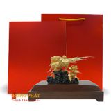 Đôi Chim Uyên Ương Dát Vàng 24K