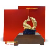 Đôi Cá Chép Dát Vàng 24K (Mẫu 1)