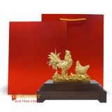 Đàn Gà Dát Vàng 24K