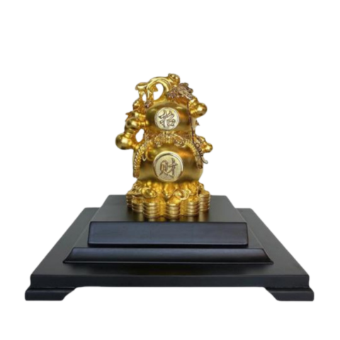 Tượng Hồ Lô Dát Vàng 24K