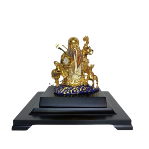 Tượng Ông Thọ Dát Vàng 24K