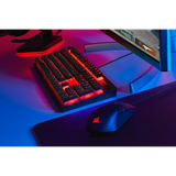  Bàn phím cơ Corsair K60 PRO RED LED CHERRY VIOLA — Black 