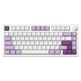  Bàn phím cơ FL-Esports GP75 CPM White Body Taro Purple 