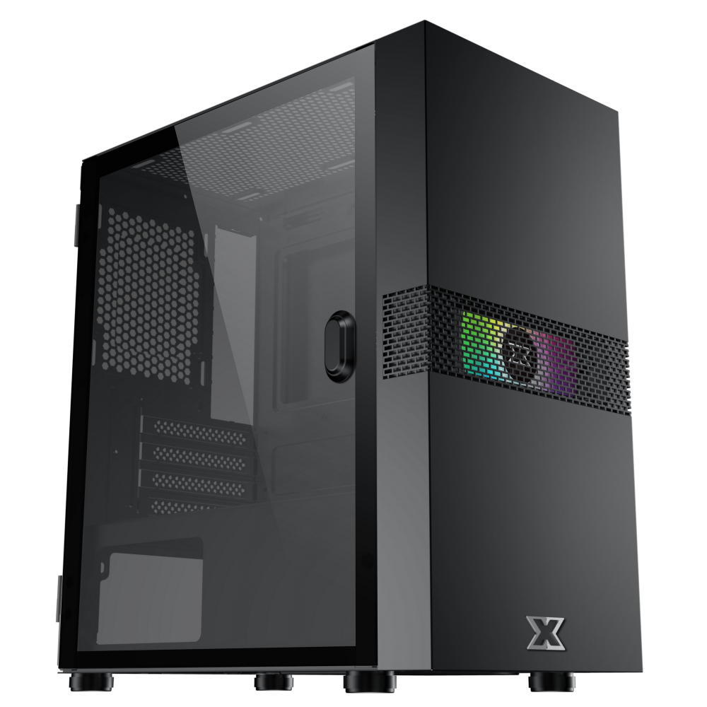  Vỏ case XIGMATEK FADIL 1F (EN47970) - M-ATX, 1 SIDE TEMPERED GLASS, 1 FAN X20F 