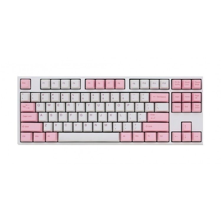  Bàn phím cơ Ducky One Tenkeyless PBT White Pink 