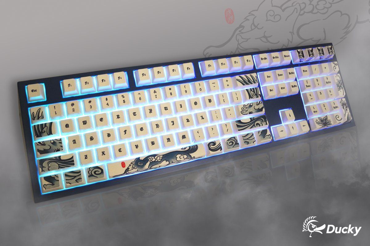  Bàn phím cơ Ducky Year Of The Dog PBT 2018 Limited Edition 