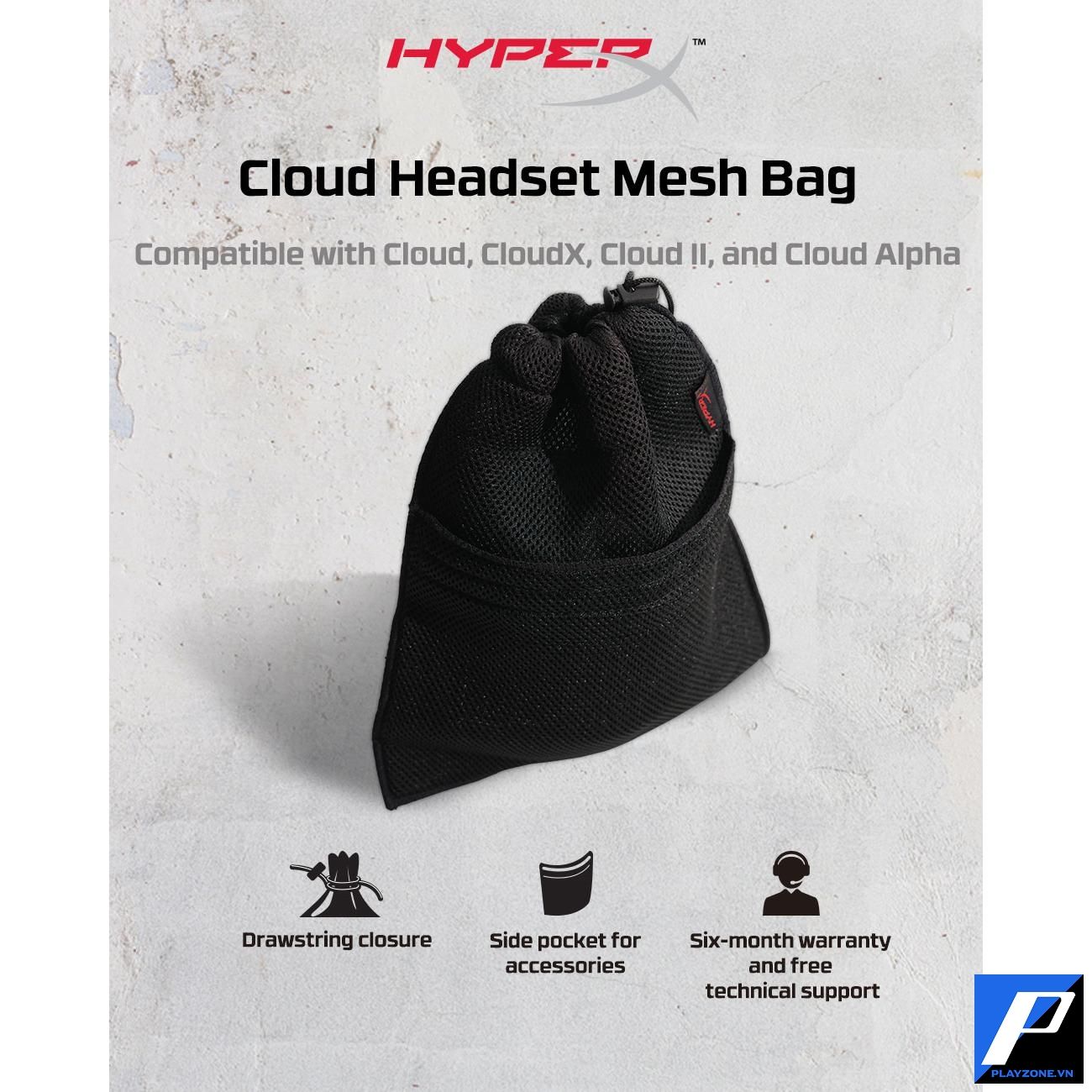  Túi đựng tai nghe HyperX dành cho Cloud / CloudX / Cloud II / Cloud Alpha 