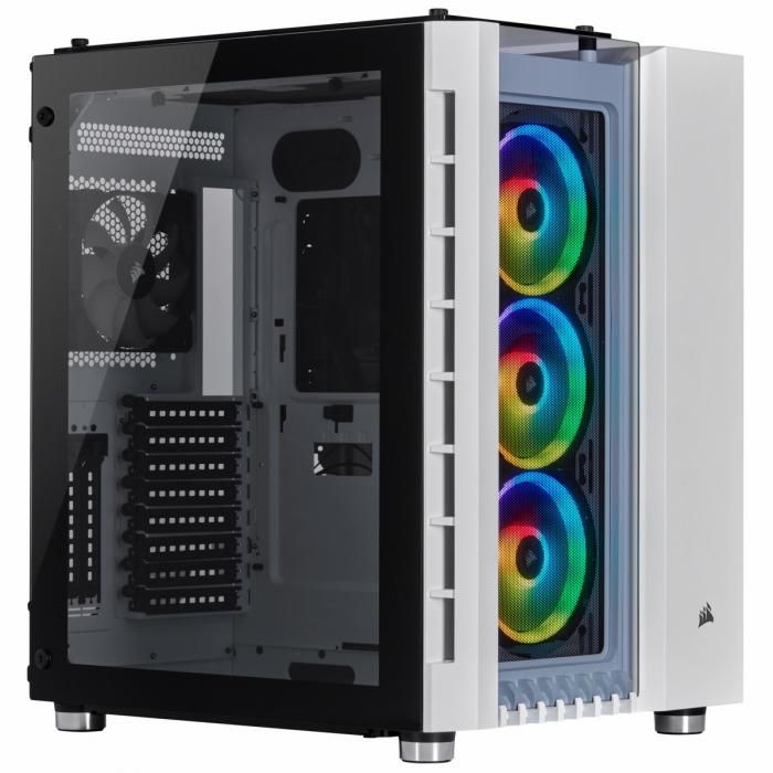  Vỏ Case Corsair 680X RGB TG Trắng 