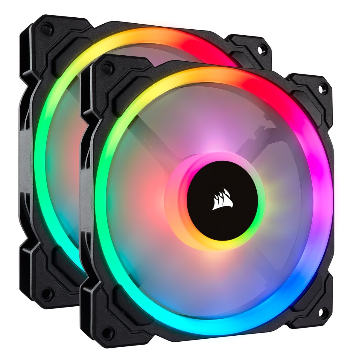  Bộ 2 quạt máy tính 140mm Corsair  LL140 RGB kèm Node PRO 