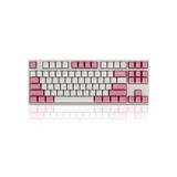  Bàn phím cơ Leopold FC750R White Pink OE 