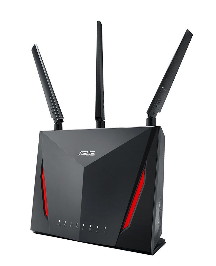  Wireless Router ASUS GAMING AC RT - AC86U Chuẩn AC2900 MU - MIMO AiMesh 