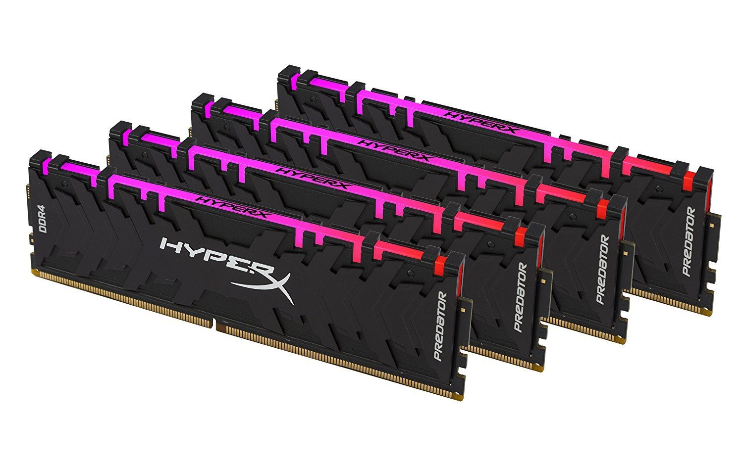  RAM HyperX Predator RGB 32GB 3000MHz DDR4 CL15 DIMM (Kit of 4) XMP 