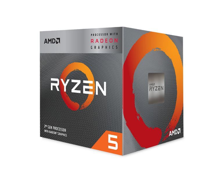  AMD Ryzen 5 3400G 3.7 GHz (4.2 GHz with boost) / 6MB / 4 cores 8 threads / Radeon Vega 11 / 