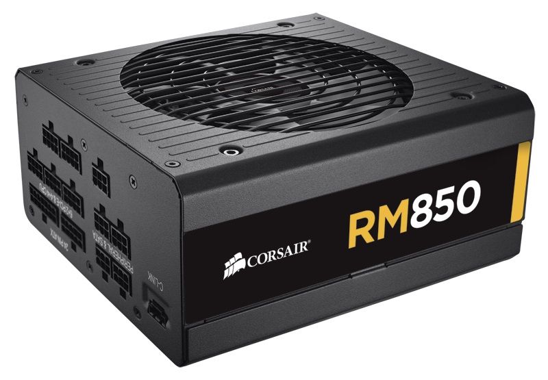  Nguồn máy tính Corsair RM850 Black 80 PLUS® Gold Fully Modular 