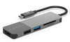  Hub USB-C FeelTEK chia 5-in-1 4K@30Hz SD/MicroSD 