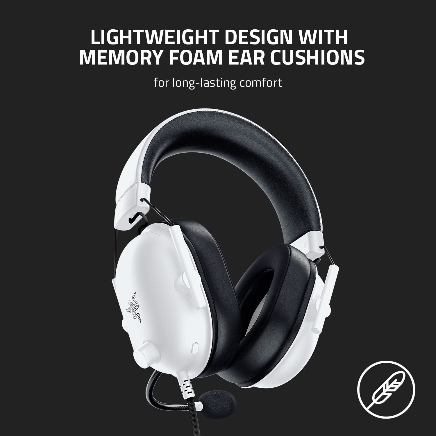 Tai nghe Razer BlackShark V2 X - White – Playzone