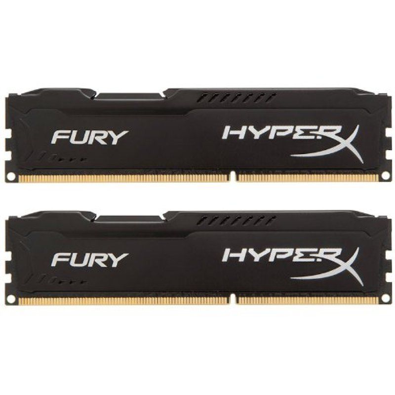  Ram HyperX FURY Black 8GB 2666Mhz DDR4 CL15 DIMM 