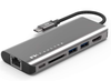  Hub USB-C FeelTEK chia 6-in-1 PD 100W 4K@30Hz 