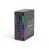  Bộ chuyển đổi intruder 16 trong 1 Feeltek HCD016GMWW1F (từ usb type c sang hdmi + dp + usb3.0 + usb2.0 + usbc3.1 + sd + micro sd + rj45 + pd) 