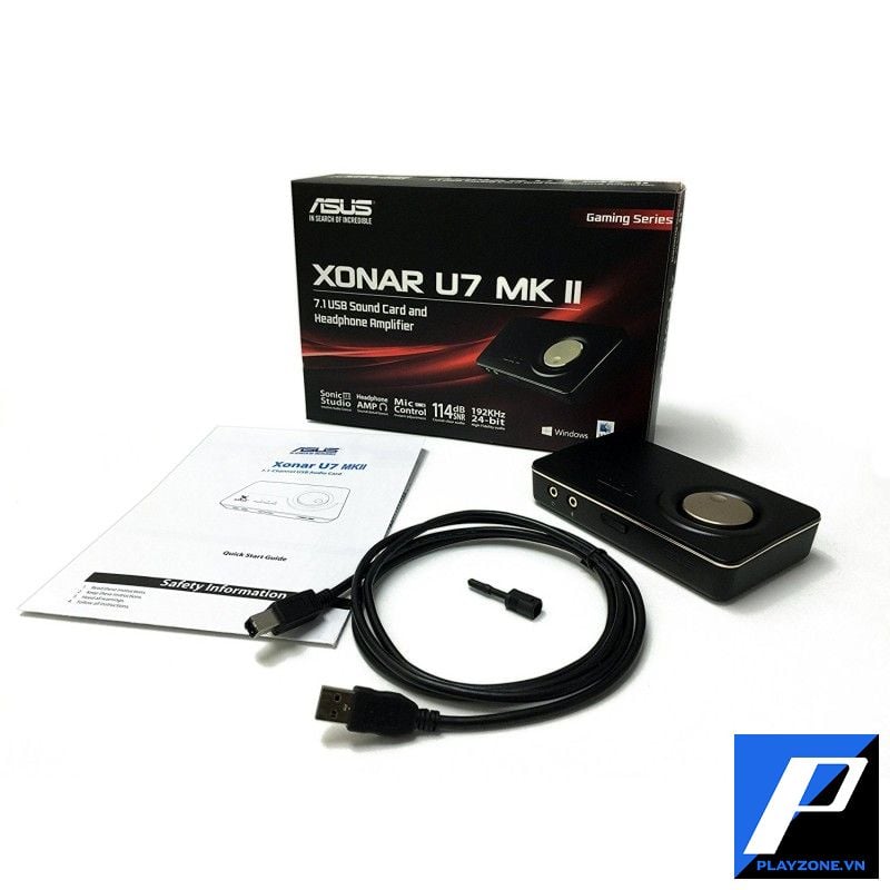  Soundcard Asus Xonar U7 MKII 7.1 USB 