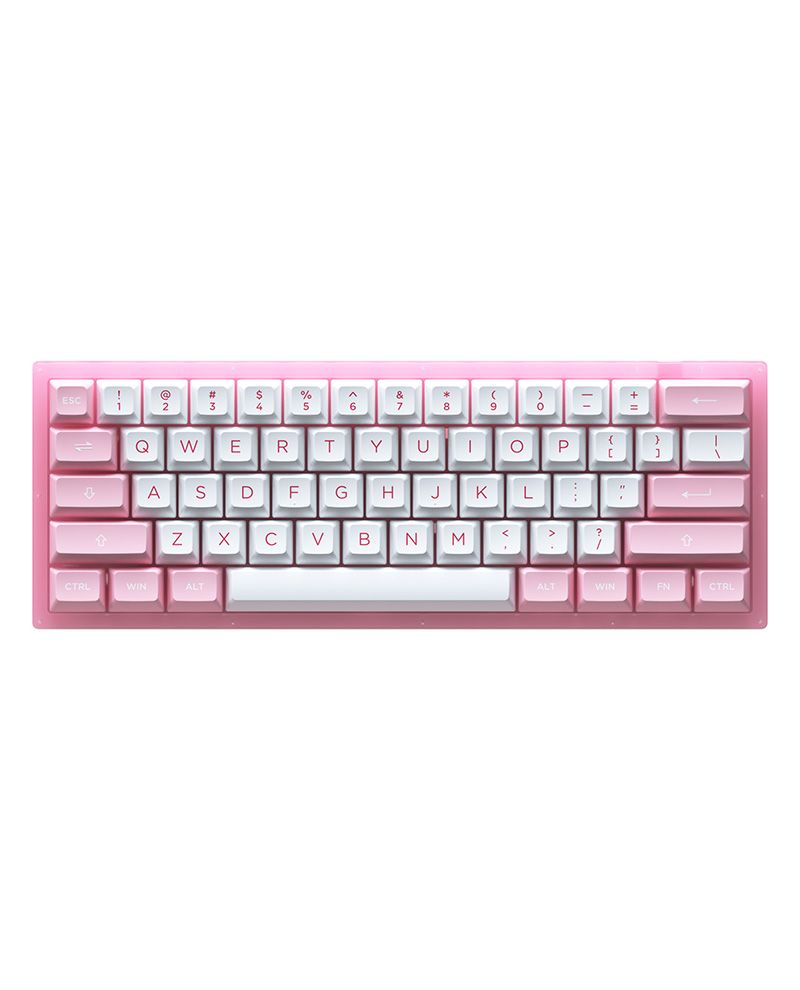  Bàn phím cơ AKKO ACR61 Pink (Hotswap / RGB / AKKO CS sw Jelly Pink) 