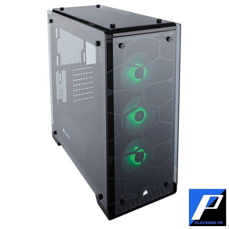  Vỏ Case Corsair Crystal Series™ CORSAIR 570X RGB ATX MID TOWER 