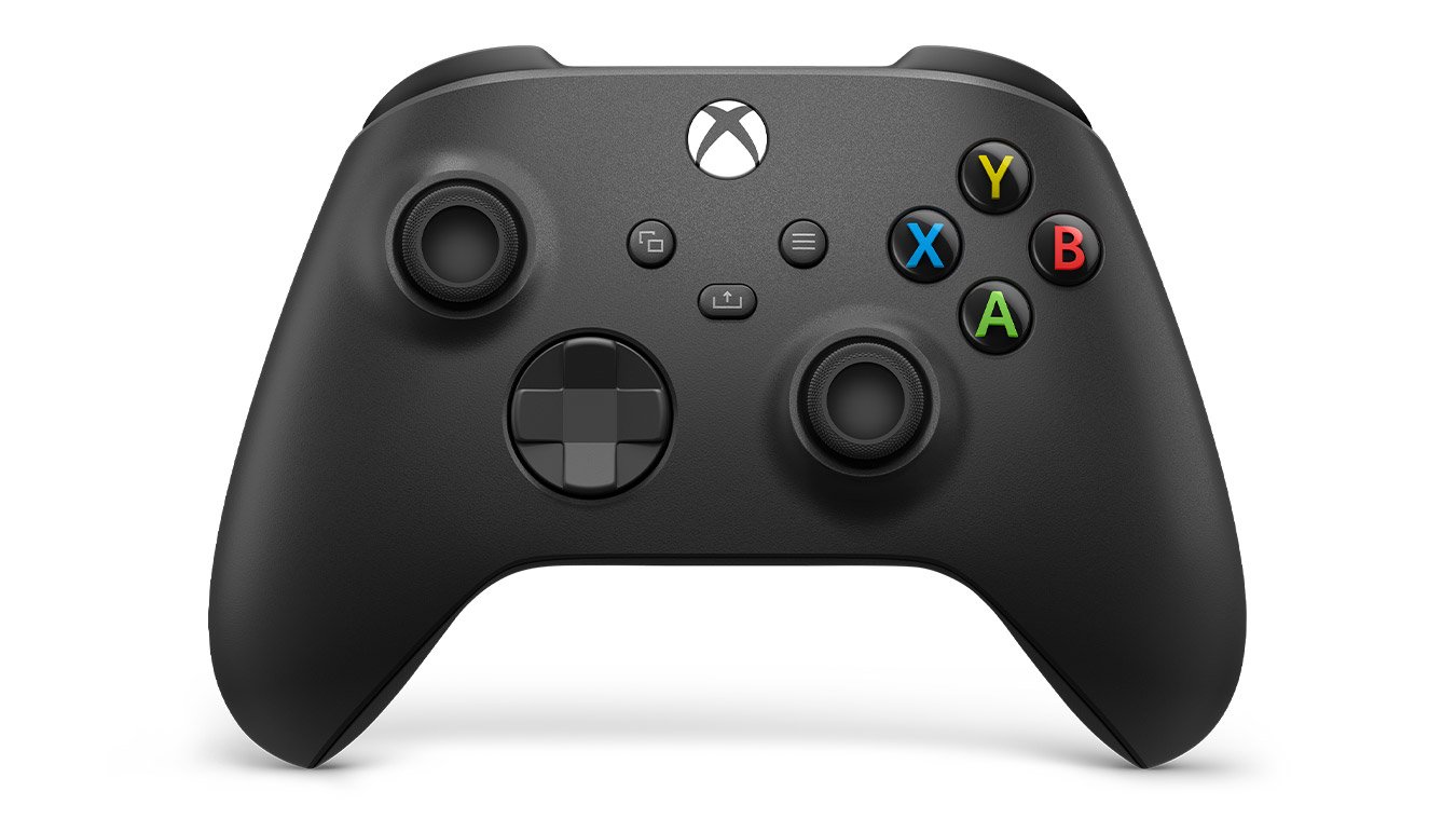 Nếu bạn là một game thủ đích thực thì tay chơi game Microsoft Xbox Series X/S – Carbon Black là không thể thiếu được trong bộ sưu tập của bạn. Với thiết kế chắc chắn và màu đen bóng tuyệt đẹp, tay cầm chơi game này tựa như một phụ kiện thời trang cho người yêu công nghệ. Hãy xem hình ảnh trên nền đen đẹp sang trọng!