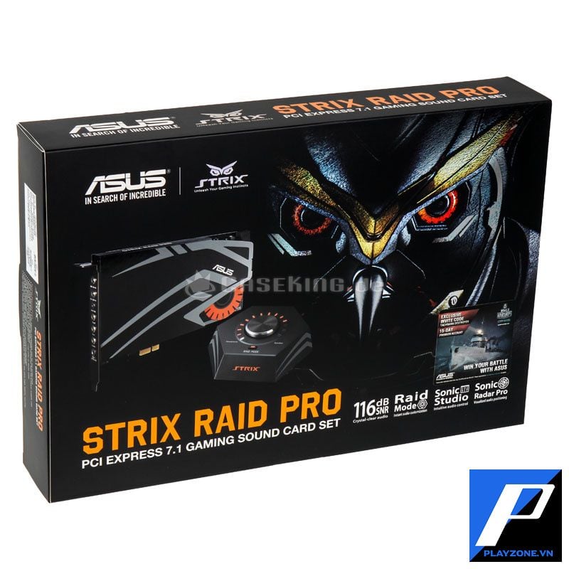  Soundcard Asus Strix 7.1 PCIe Raid Pro 