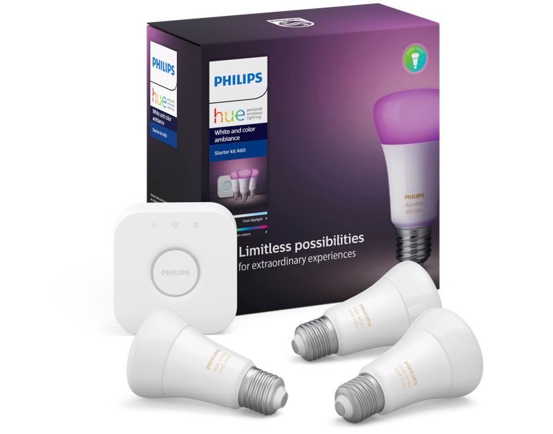  Bộ bóng đèn Philips HueWCA 9W A60 E27 3Set VN 