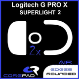  2 bộ Feet chuột PTFE Corepad Skatez AIR Logitech G PRO X SUPERLIGHT 2 Wireless 