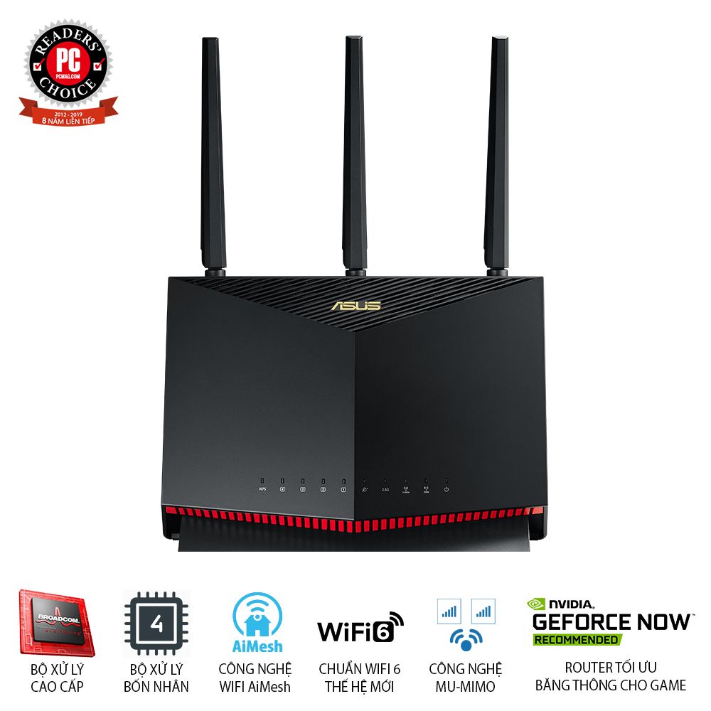  Wireless Router ASUS RT-AX86U (Gaming Router) Wifi AX5700 