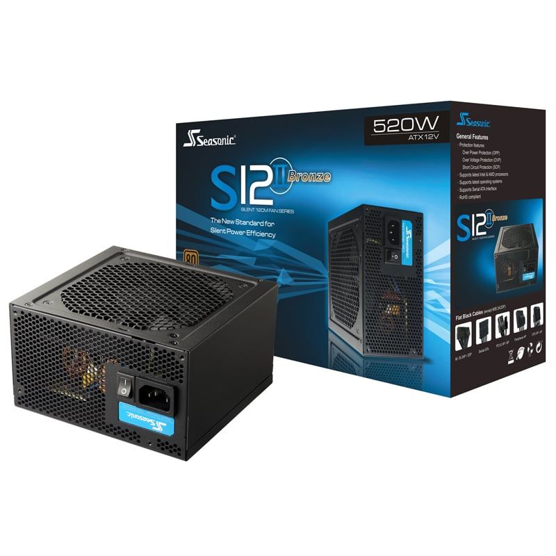  Seasonic 520W S12II Bronze 