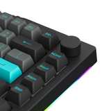  Bàn phím cơ AKKO 5075B Plus Black & Cyan 