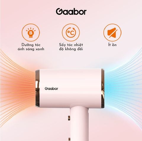 Máy sấy tóc giá rẻ Gaabor GHD-N1000D công suất 1000W