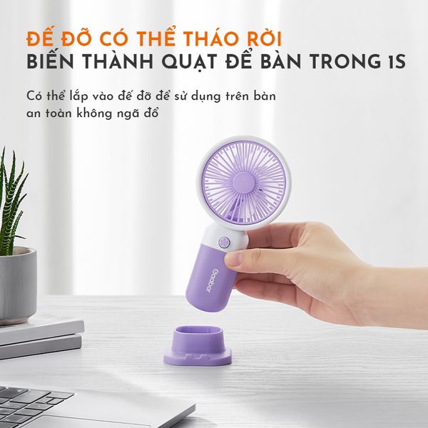 Quạt cầm tay mini GAABOR GFH-N75A