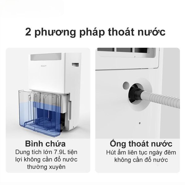 Máy hút ẩm không khí thông minh NEW WIDETECH 60L