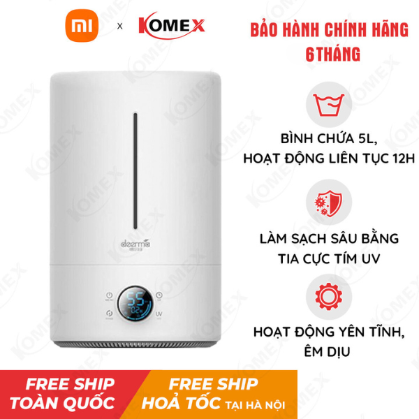 Máy phun sương tạo ẩm Xiaomi Deerma DEM-F628S - Làm sạch sâu bằng tia cực tím UV