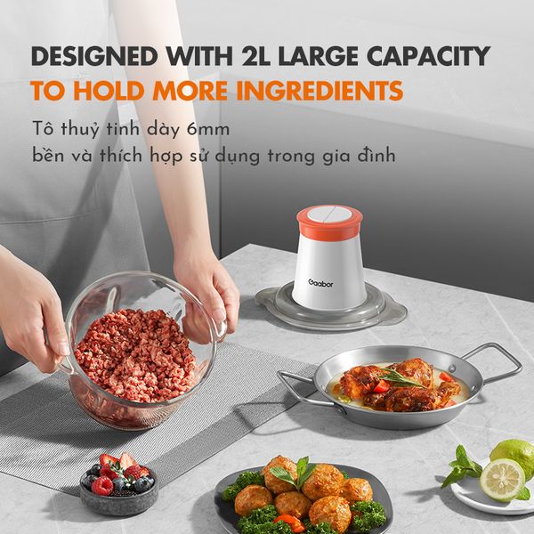 Máy xay thực phẩm đa năng GAABOR GJ-M30A02