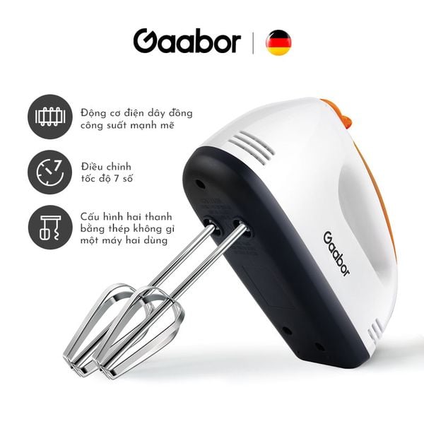 Máy đánh trứng cầm tay GAABOR GE-M01A công suất 100W