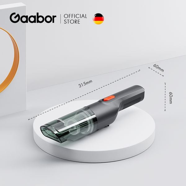 Máy hút bụi không dây cầm tay GAABOR GVCC-M3A2 nhỏ gọn, 3 đầu hút