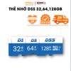 Thẻ nhớ DSS 64GB Class 10 tốc độ 80Mb/s Chính Hãng DSS phân phối