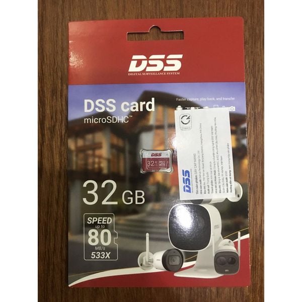 Thẻ nhớ DSS 64GB Class 10 tốc độ 80Mb/s Chính Hãng DSS phân phối
