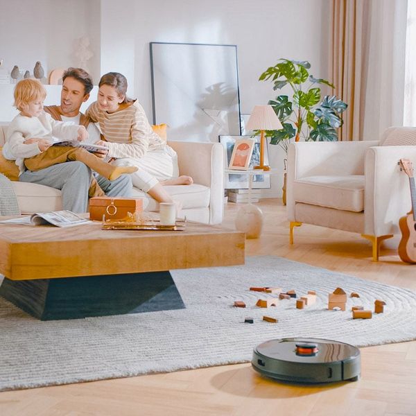 Robot hút bụi khô và ướt đa năng Lydsto-YM-R1D-W03/B03 tự động sạc, cảm biến tránh rơi