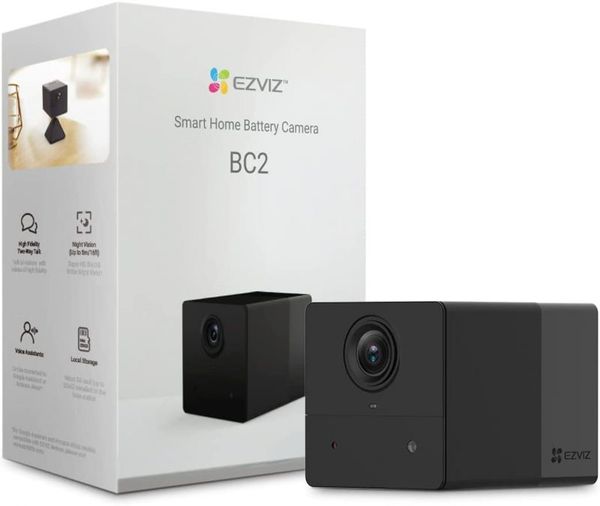 Camera Wifi EZVIZ trong nhà dùng pin sạc BC2 2MP