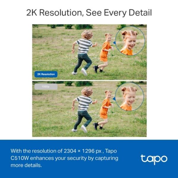 Camera IP Wifi ngoài trời TP-LINK quay quét Tapo C510W 3MP